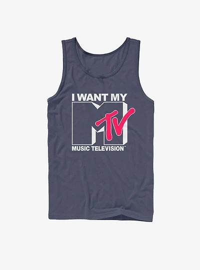 MTV Want Logo Tank
