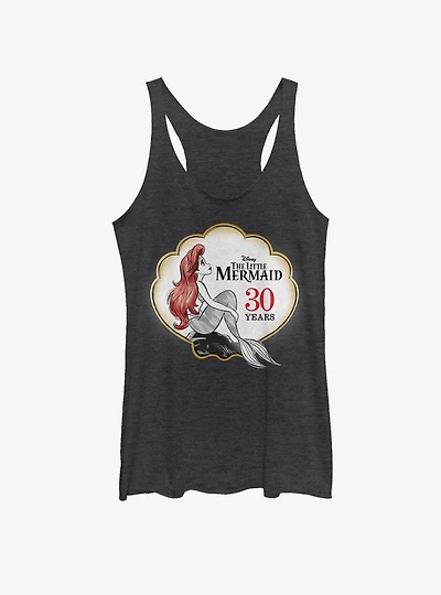Disney The Little Mermaid Anniversary Logo Girls Tank