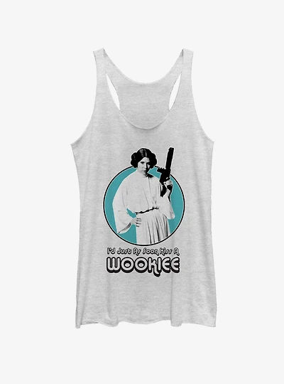 Star Wars Kissing Wookiees Girls Tank