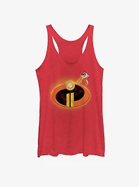 Disney Pixar The Incredibles Logo Beam Girls Tank