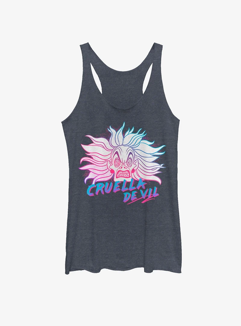 Disney Villains Crazy Cruella Girls Tank