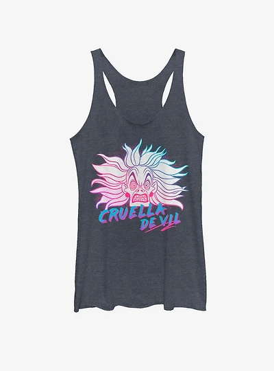 Disney Villains Crazy Cruella Girls Tank