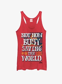 Marvel Captain Underestimate Power Girls Tank