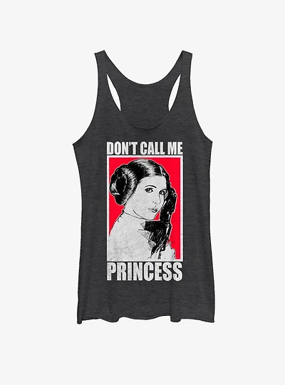 Star Wars No Princess Girls Tank