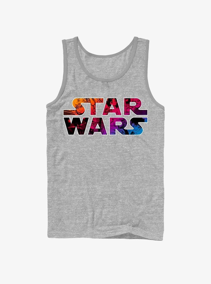 Star Wars Anime Glow Tank