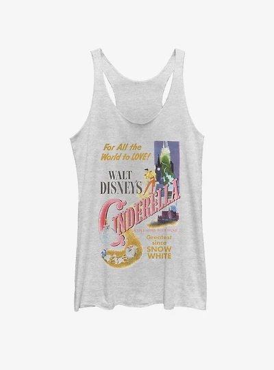 Disney Cinderella Vintage Poster Girls Tank