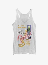Disney Cinderella Vintage Poster Girls Tank