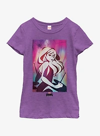 Marvel Spiderman Water Gwen Youth Girls T-Shirt