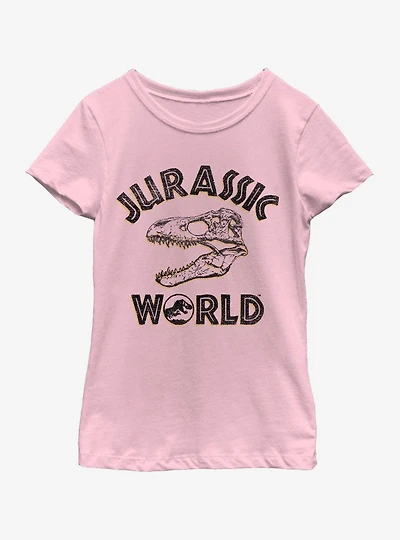 Jurassic Park Head Hunter Youth Girls T-Shirt