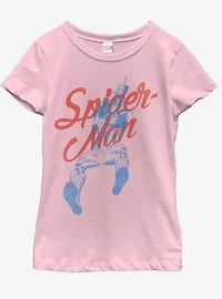 Marvel Spiderman Neighborhood Hero Youth Girls T-Shirt