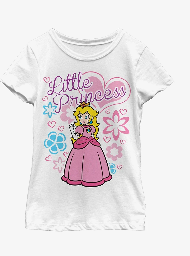 Nintendo Flower Princess Youth Girls T-Shirt