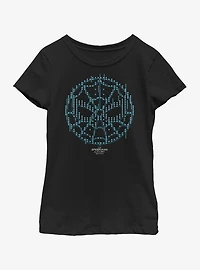 Marvel Spiderman: Far From Home Pixel Webs Youth Girls T-Shirt