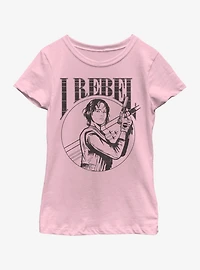 Star Wars The Last Jedi I Rebel Youth Girls T-Shirt