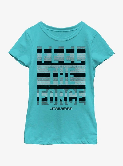 Star Wars The Last Jedi Force Feels Youth Girls T-Shirt
