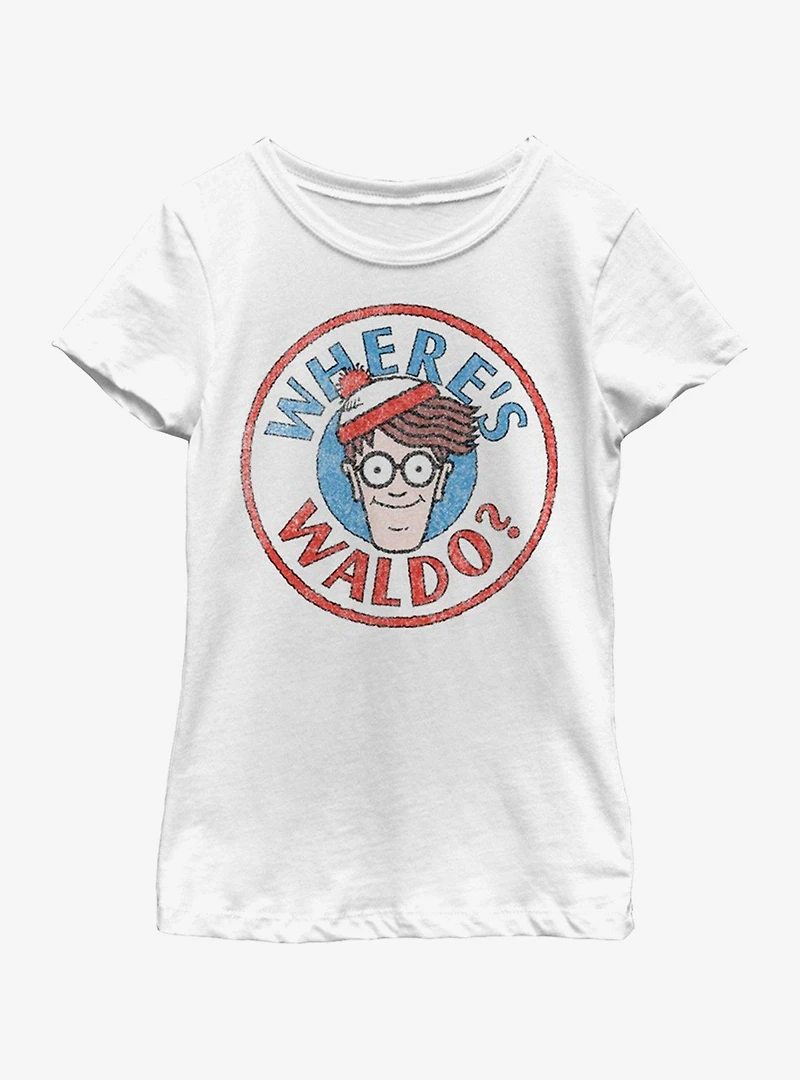 Where's Waldo Head Games Youth Girls T-Shirt