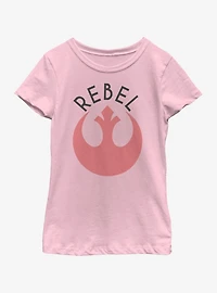 Star Wars Episode VII The Force Awakens Rebel Youth Girls T-Shirt