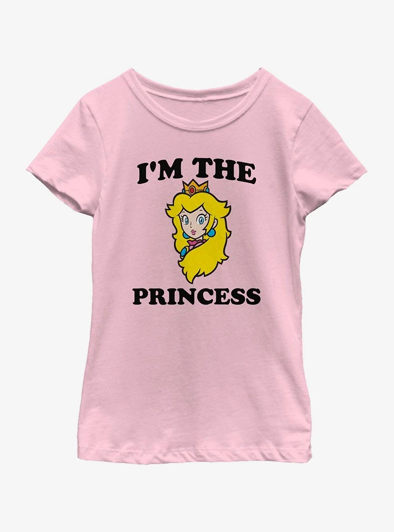 Nintendo Super Mario Lil Princess Youth Girls T-Shirt