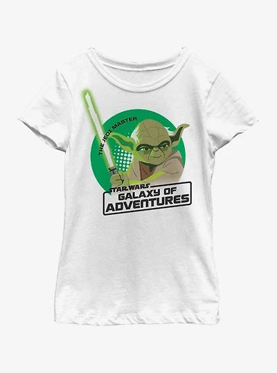 Star Wars Yoda Sun Youth Girls T-Shirt