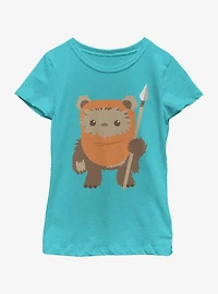 Star Wars Ewok Spear Youth Girls T-Shirt