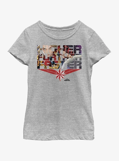 Marvel Captain Inside Comics Youth Girls T-Shirt
