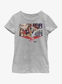 Marvel Captain Inside Comics Youth Girls T-Shirt