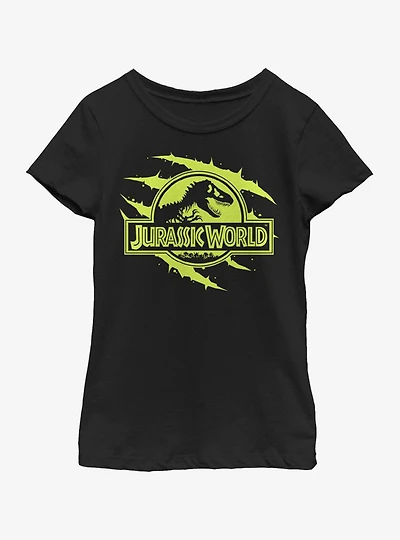 Jurassic Park Dino Slash Youth Girls T-Shirt