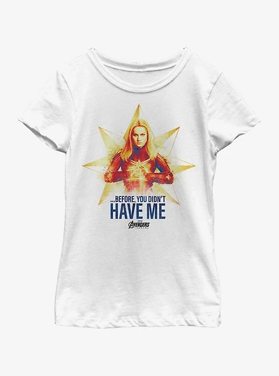 Marvel Avengers: Endgame Time Youth Girls T-Shirt