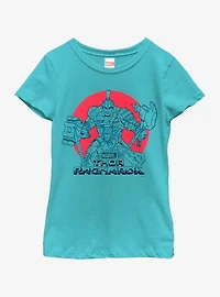 Marvel Thor Red Sun Youth Girls T-Shirt