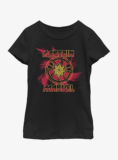 Marvel Captain Swirl Youth Girls T-Shirt