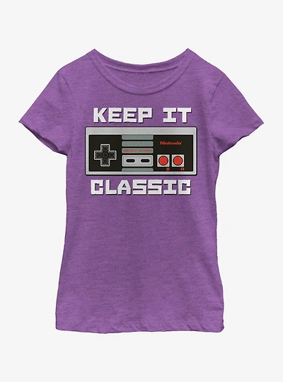 Nintendo Kepp IT Classic Youth Girls T-Shirt