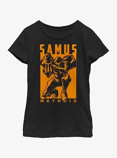 Nintendo Metroid Youth Girls T-Shirt