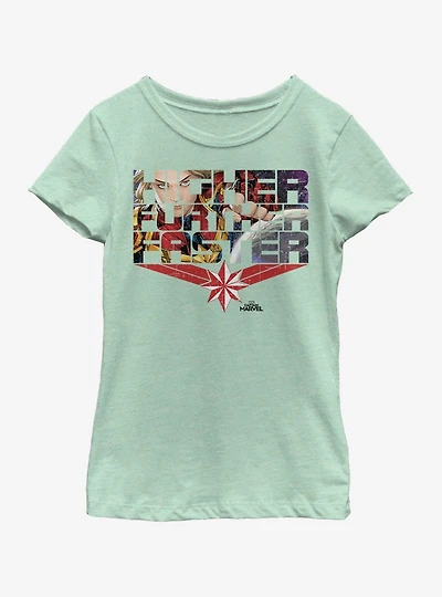 Marvel Captain Inside Comics Youth Girls T-Shirt