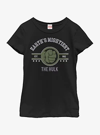 Marvel Hulk Mighty Youth Girls T-Shirt