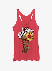 Marvel Guardians of the Galaxy Mine Groot Womens Tank Top