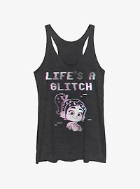 Disney Wreck-It Ralph Glitch Life Vanellope Womens Tank Top