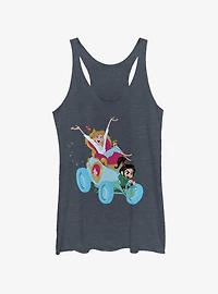 Disney Ralph Breaks The Internet Princesses Cinderella Vanellope Womens Tank Top