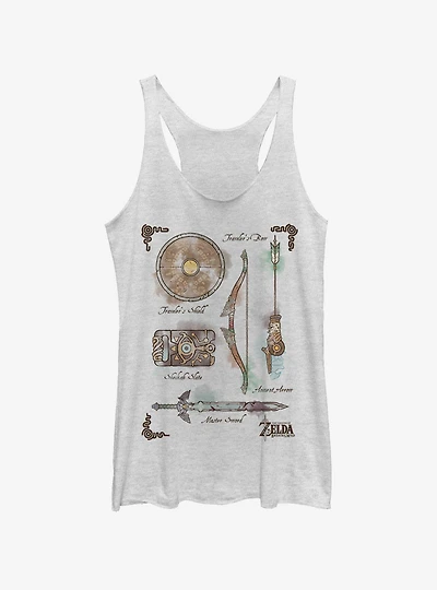 Nintendo Inventory Womens Tank Top