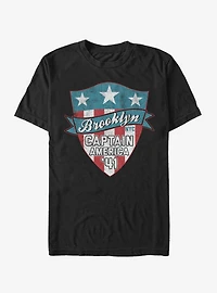 Marvel Brooklyn Cap Logo T-Shirt