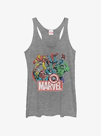 Marvel Heroes of Today Womens Tank Top