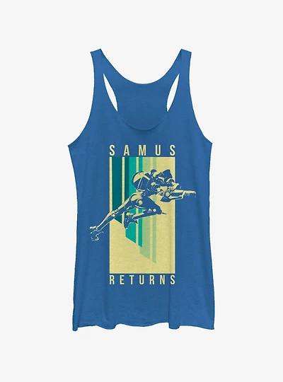 Nintendo Samus Spotlight Womens Tank Top