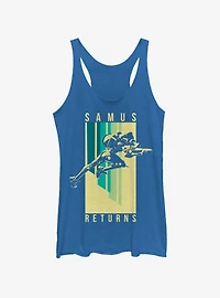 Nintendo Samus Spotlight Womens Tank Top