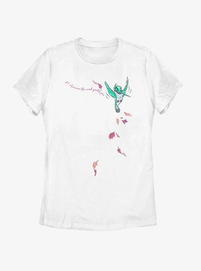 Disney Pocahontas Windy Flit Womens T-Shirt