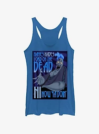 Disney Villains Names Hades Womens Tank Top