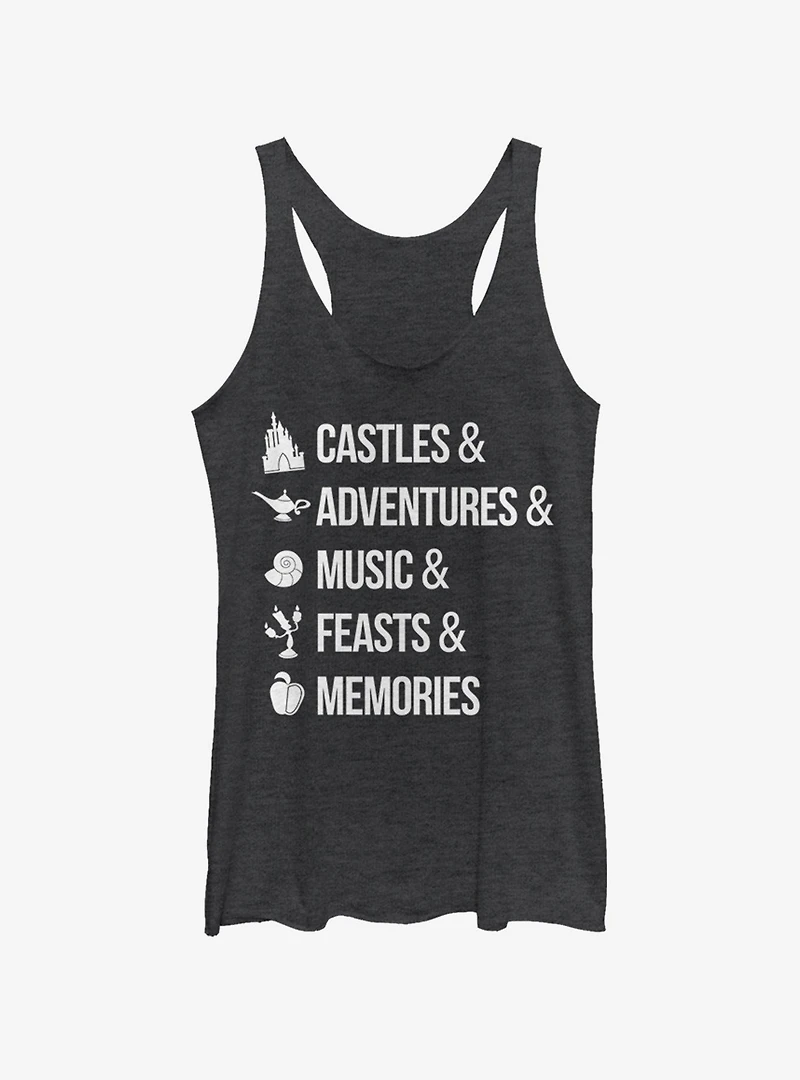 Disney Princesses Just Things Womens Tank Top