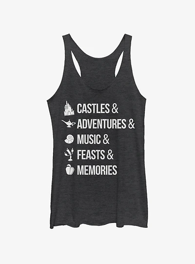 Disney Princesses Just Things Womens Tank Top