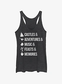 Disney Princesses Just Things Womens Tank Top