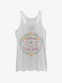 Disney Pocahontas Poca Journey Circle Womens Tank Top