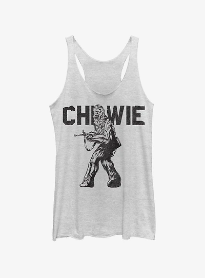 Star Wars The Last Jedi Chewie Womens Tank Top