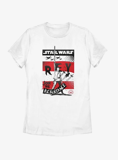 Star Wars The Last Jedi Raised Mod Womens T-Shirt