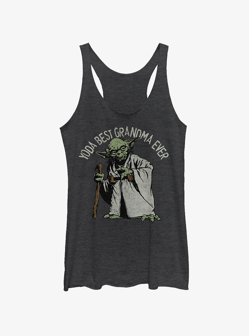 Star Wars Green Grandma Womens Tank Top
